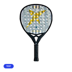 TEST Padel Schläger Drop Shot Axion Attack 1.0 LTD 2025 Jon Sanz