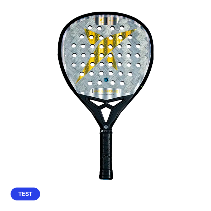 Pala de TEST Drop Shot Axion Attack 1.0 LTD 2025 Jon Sanz