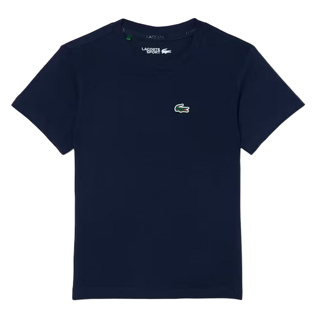 Camiseta Lacoste Ultra Dry Azul Marino Junior 2025
