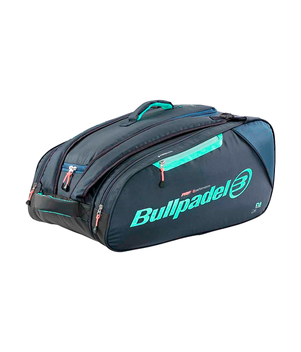 Paletero Bullpadel Navy/Turquoise Blue Performance 2024