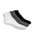 Calcetines Asics Quarter (Pack x 3) Blanco / Negro / Gris