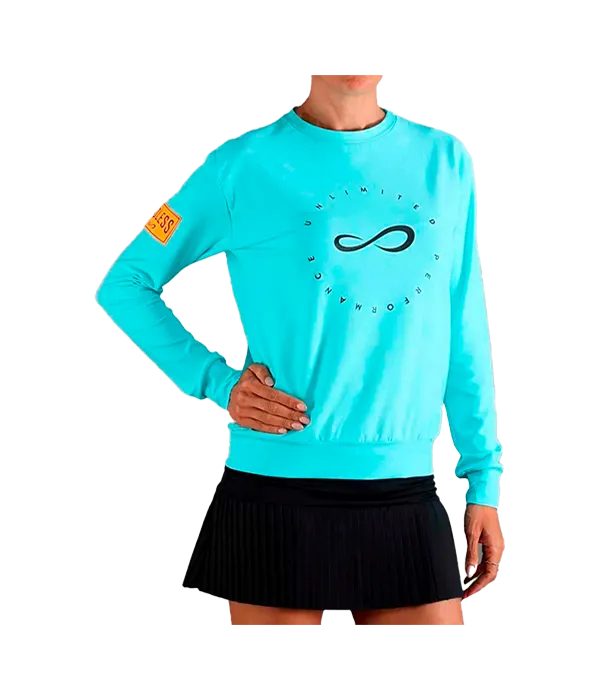 Sudadera Endless Inner Tech Aqua