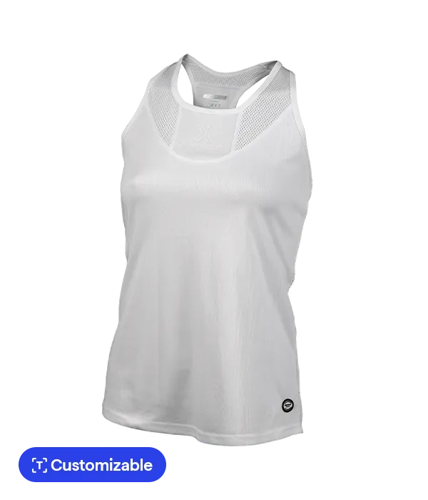 Camiseta Tirantes Oxdog Tiebreak Women Blanco