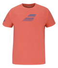 Camiseta Babolat Flag Hot Coral 2025