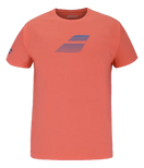 Camiseta Babolat Flag Hot Coral 2025
