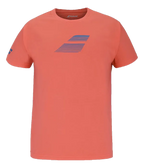 Camiseta Babolat Flag Hot Coral 2025