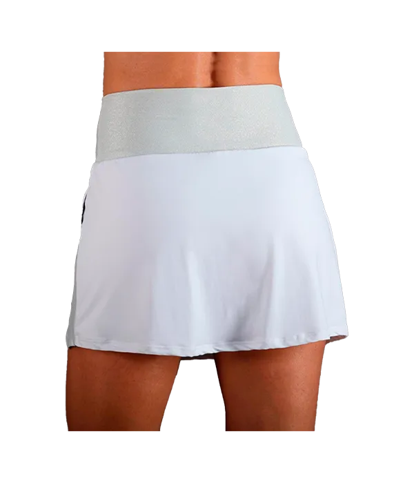 Falda Endless Zephyr Blanco/Plata 2025