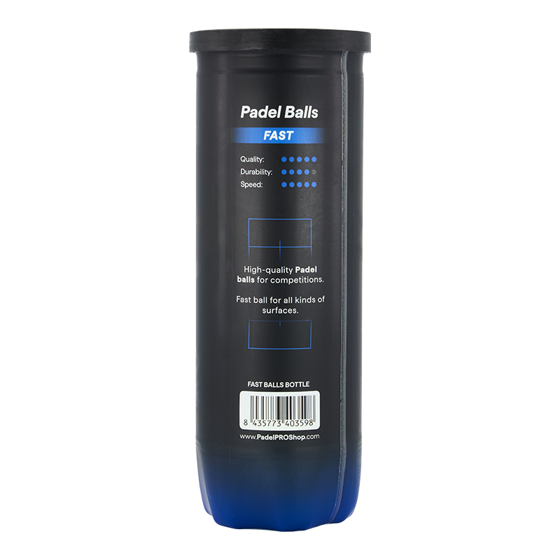 Adidas Padel Racket Pack Granite 2.0 Pro Carbon + Padel bag PadelPROShop + PadelPROShop Padel Balls Fast