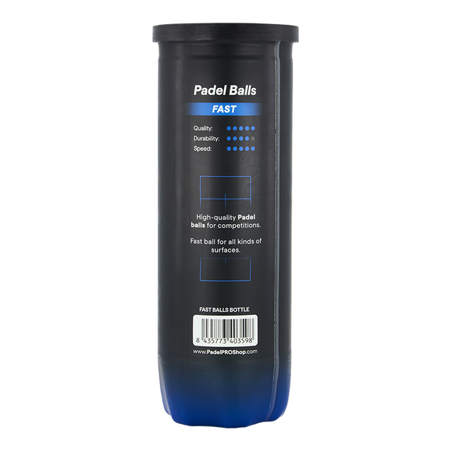 Pack Raquette Adidas Granite 2.0 Pro Carbon + Sac de padel PadelPROShop + Balles de padel PadelPROShop Fast