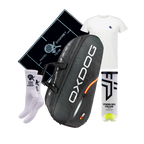 Pacchetto Padel Team Gourmet + Borsa per Racchette Oxdog FEP Hyper Pro Thermo borsa da padel