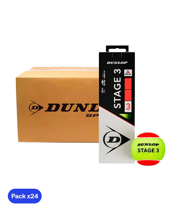 Cajón Dunlop Stage 3 Rojo/Amarillo 2025