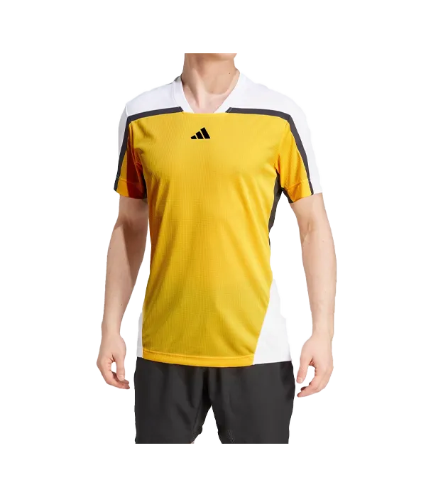 Camiseta AdidasFreelift Mesh T Pro Naranja 2024