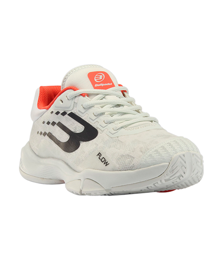 Bullpadel Flow 24L White/Orange 2024 Shoe