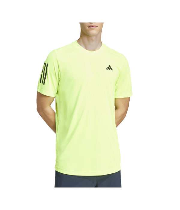 Adidas Club 3STR Fluor Yellow T-shirt