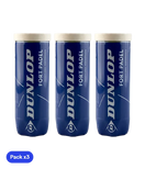 Pelotas Dunlop Fort Padel (Pack x3)