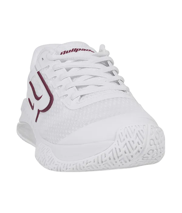 Zapatillas Bullpadel Elite 25I Women Blanco/Granate 2025