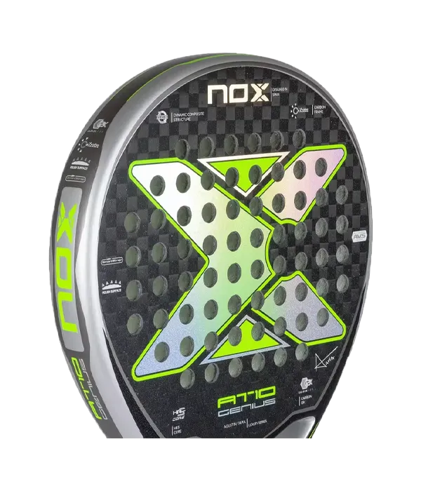 NOX Padel Racket AT10 Genius 12K Limited Edition Agustín Tapia Reissue