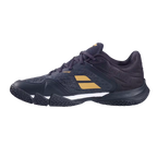 Sapatilhas de padel Babolat Pressa 3 Black/Gold 2026