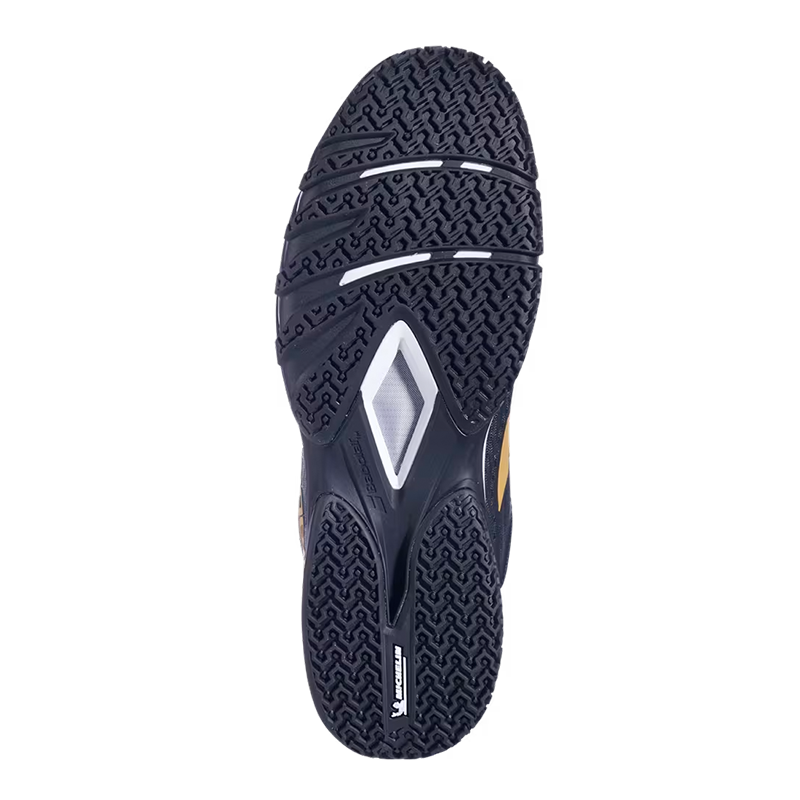 Sapatilhas de padel Babolat Pressa 3 Black/Gold 2026