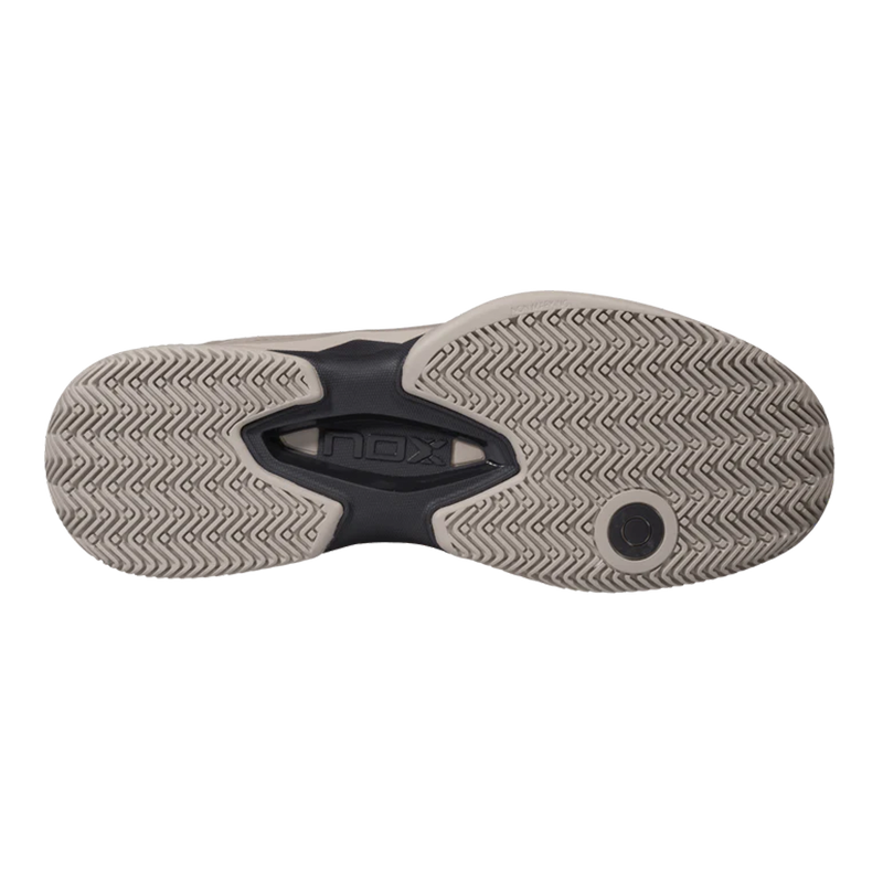 NOX Padelschuhe AT10 LUX Federgrau/Rabe 2026