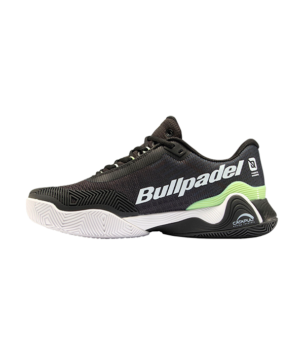 Bullpadel Hack Vibram 24L Black/Green 2024 Shoes