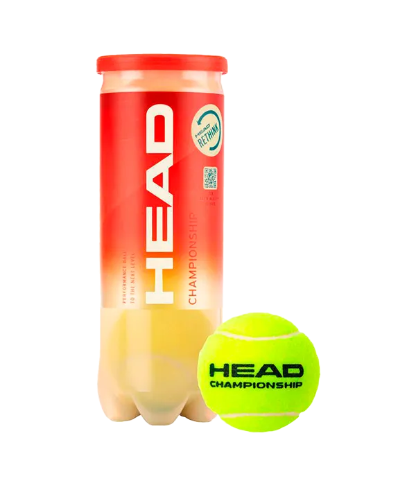 Balles de padel Head Championship (Pack x3)