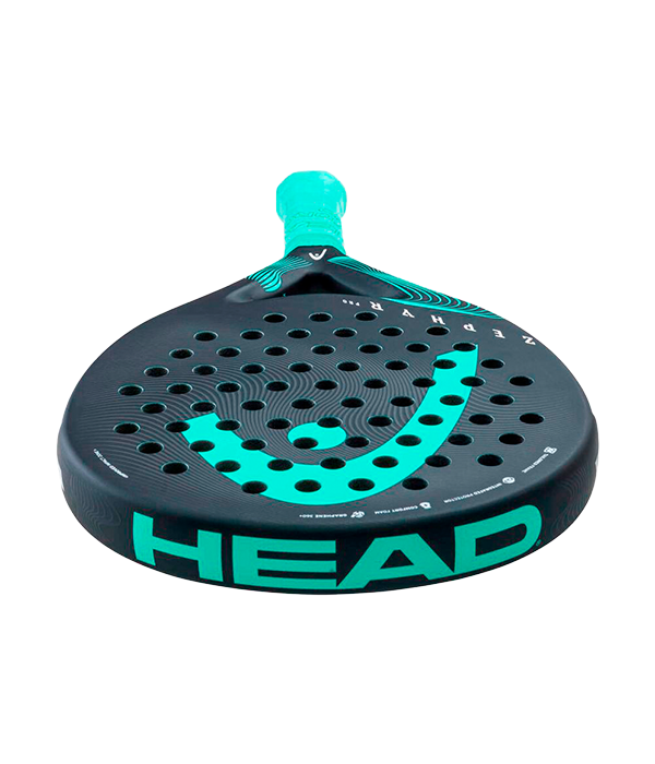 Head Zephyr Pro racket black/green 2023