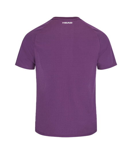 Head Performance T-shirt White/Orange/Purple 2024