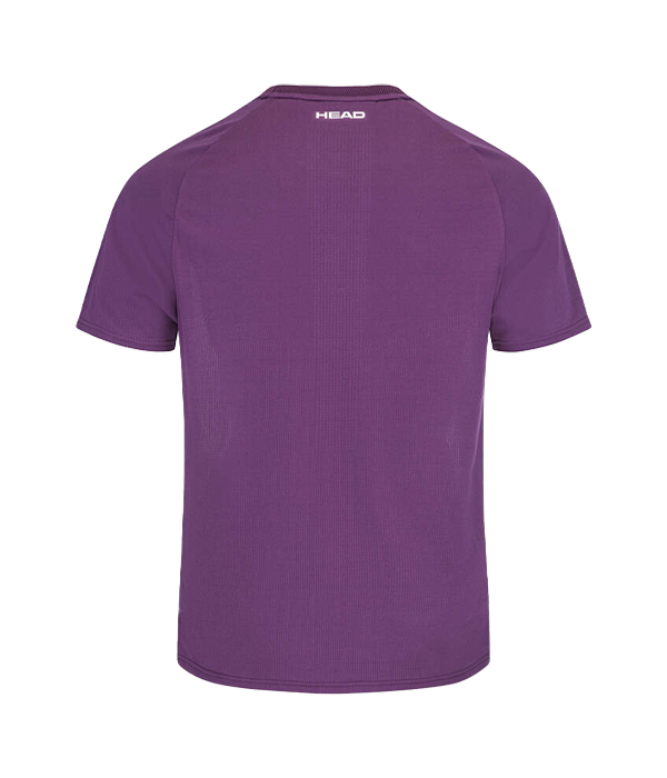 Head Performance T-shirt White/Orange/Purple 2024