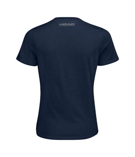 Camiseta Head Club Lara Azul Oscuro Women 2024