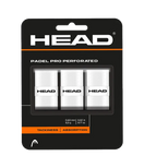 Overgrips HEAD Padel Pro Perforated Blanco (Pack x3)