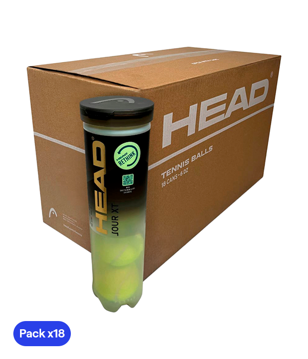 Cajón Pelotas HEAD Tour (x4)(Pack x18)