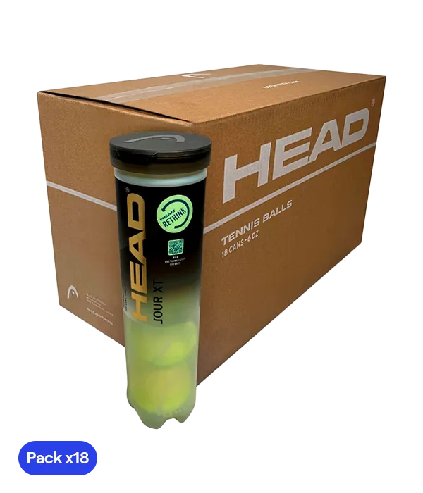 Cajón Pelotas HEAD Tour (x4)(Pack x18)