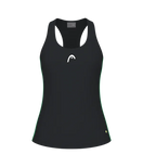 Camiseta de Tirantes HEAD Spirit Negro Mujer