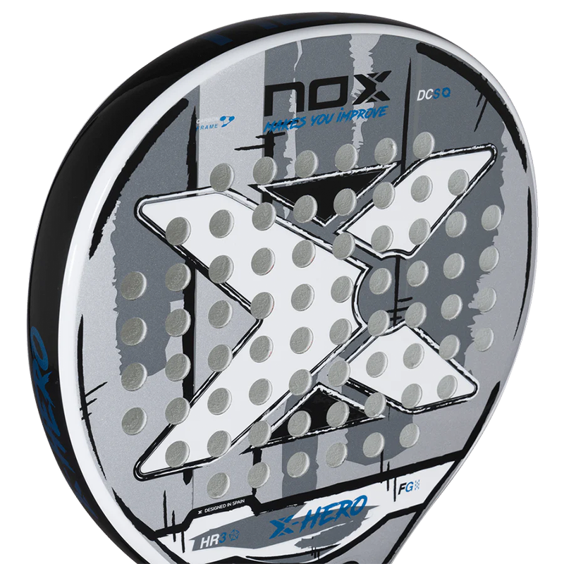 Raquete de Padel Nox X-Herói Branco 2026