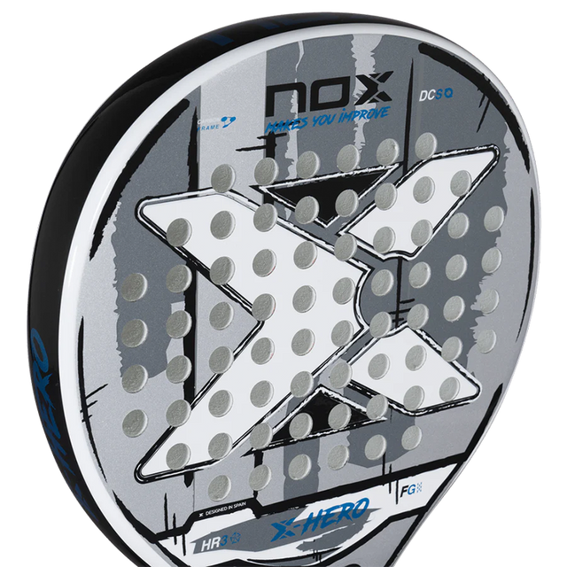 Raquete de Padel Nox X-Herói Branco 2026