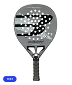 Pala de TEST Pala Bullpadel Hack 04 Hybrid 2026