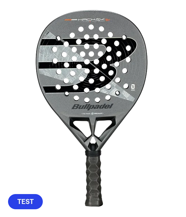 TEST shovel Bullpadel Padel Racket Hack 04 Hybrid 2026
