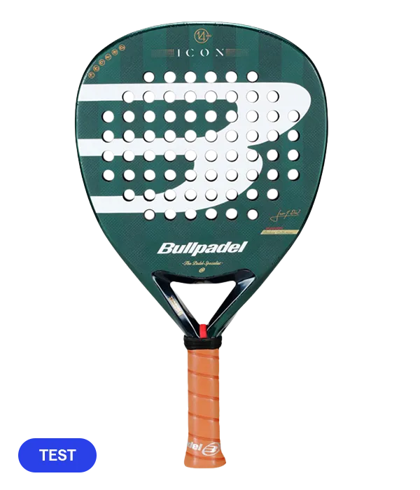 Pala de TEST Pala Bullpadel Icon 2026