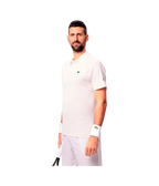 Polo Lacoste Novak Djokovic Blanco 2025