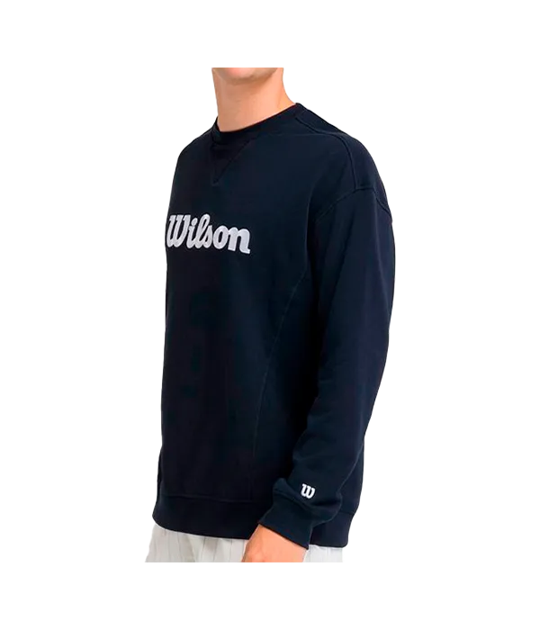 Sudadera Wilson Parkside Crew Classic Navy 2025
