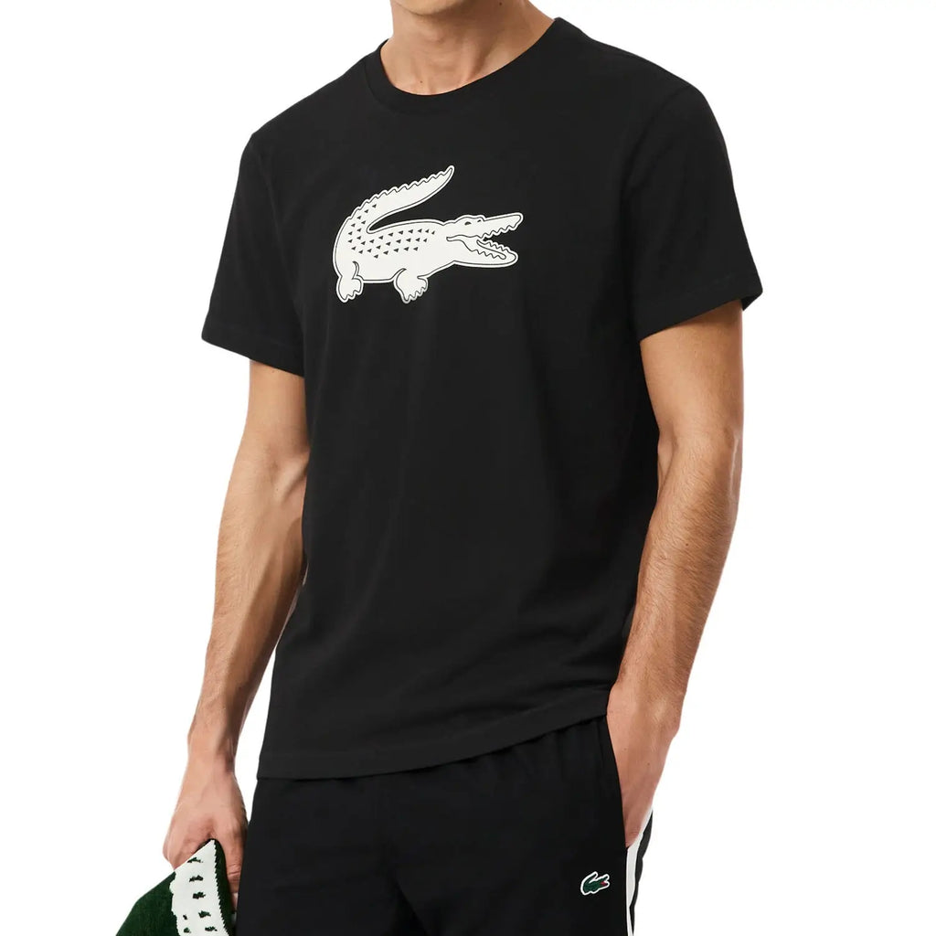T-shirt Lacoste Regular Logo big Black 2026
