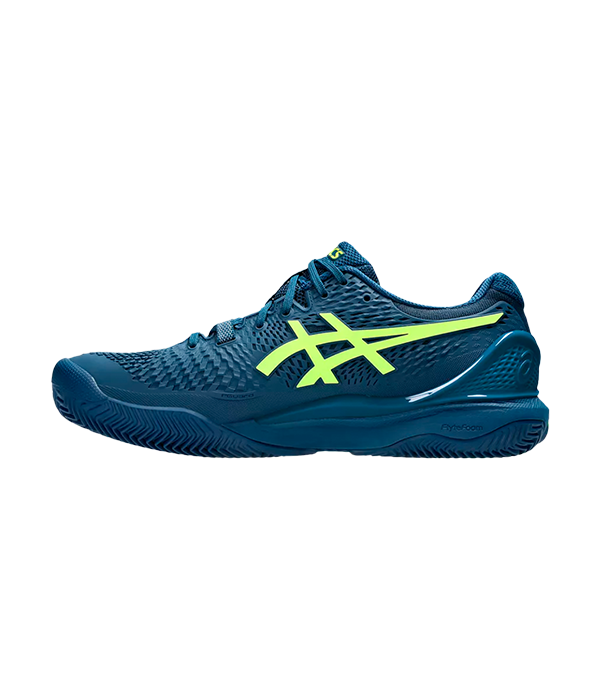 Zapatillas Asics Gel-Resolution 9 Clay Azul/Amarillo 2024