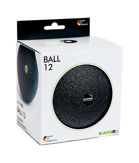 Pelota 12cm Blackroll Rugoso Negro