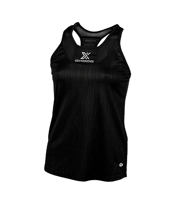 Oxdog Tie Break Tank Top Women Black