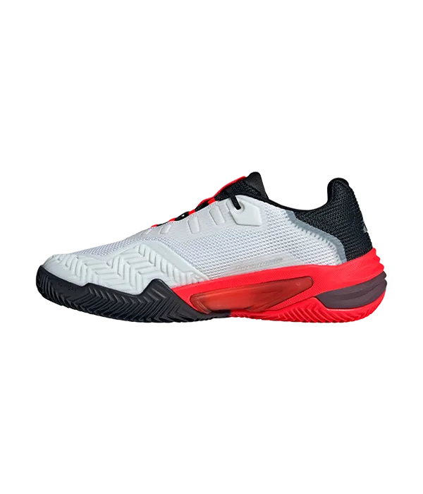 Zapatillas Adidas Baricade 13 CL  Blanco/Rojo