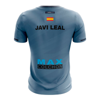 Camiseta Bullpadel Prior Javi Leal Azul Vigor Atômico 2026