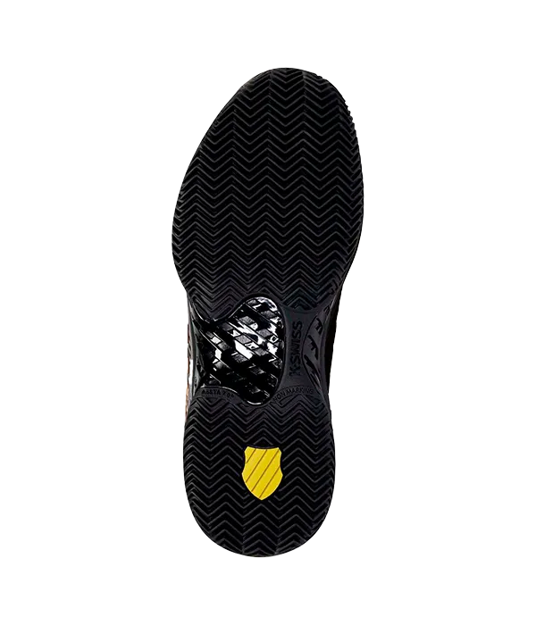 K-Swiss Padel Shoes Hypercourt Express 2 HB Black/Golden Sanyo