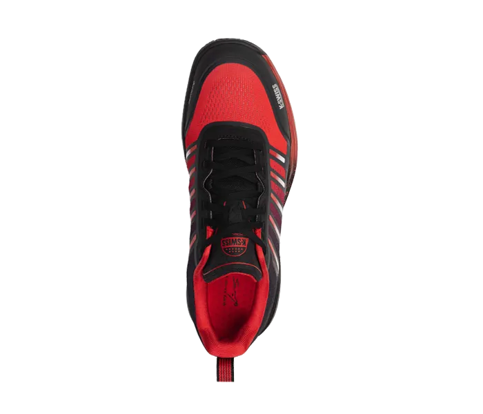 K-Swiss Padel Shoes Ultra Court Padel Black/Red 2025 Sanyo