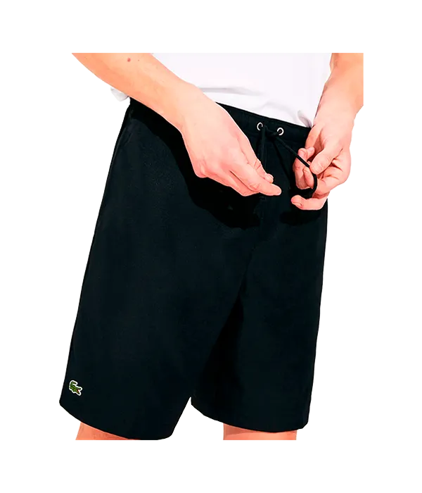 Pantalón Corto Lacoste Sport Negro 2025